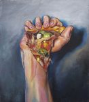 Die Hand Des Künstlers, 2020, oil on canvas, 39 x 34 cm (The Wihuri Foundation Art Collection)